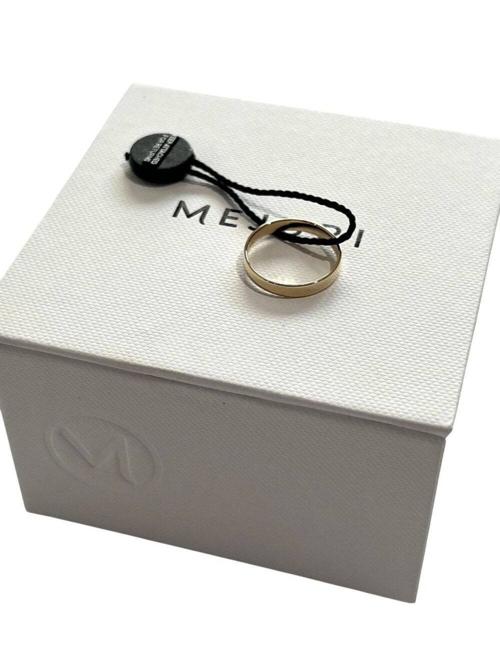 Mejuri Bold Stacker Ring in Yellow Gold